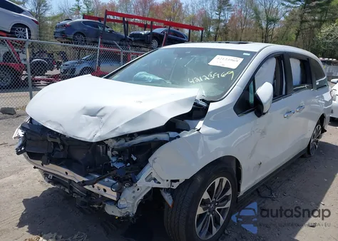 2022 Honda Odyssey Ex-L from USA, damaged, VIN 5FNRL6H70NB061716